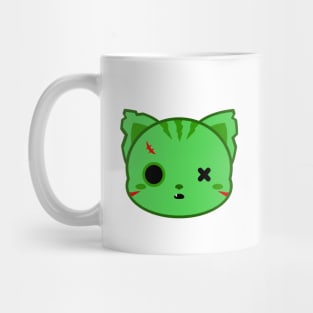 Cute Zombie Cat Mug